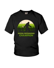 SOCIAL DISTANCING CHAMPION TOILET PAPER BIGFOOT Youth T-Shirt thumbnail