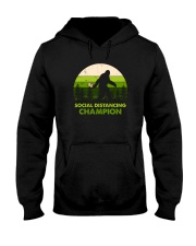 SOCIAL DISTANCING CHAMPION TOILET PAPER BIGFOOT Hooded Sweatshirt thumbnail