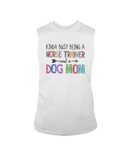 HORSE TRAINER AND DOG MOM Sleeveless Tee thumbnail