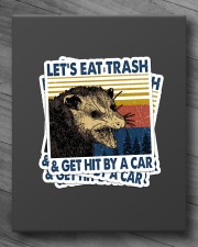 LET'S EAT TRASH AND GET HIT BY A CAR Sticker - 4 pack (Vertical) aos-sticker-4-pack-vertical-lifestyle-front-10