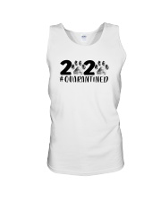 DOG PAW 2020 QUARANTINED Unisex Tank thumbnail