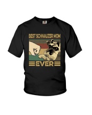 BEST SCHNAUZER MOM EVER Youth T-Shirt thumbnail