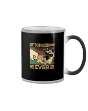BEST SCHNAUZER MOM EVER Color Changing Mug thumbnail