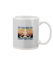 EFF YOU SEE KAY SKULL Mug tile
