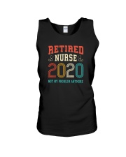 RETIRED NURSE 2020 NOT MY PROBLEM ANYMORE Unisex Tank tile