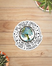 I SEE GREEN TREES Sticker - Single (Vertical) aos-sticker-single-vertical-lifestyle-front-07