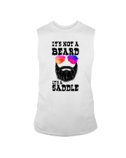 IT'S NOT A BEARD IT'S A SADDLE Sleeveless Tee thumbnail