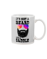 IT'S NOT A BEARD IT'S A SADDLE Mug thumbnail