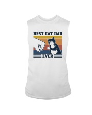 BEST CAT DAD EVER VINTAGE Sleeveless Tee tile
