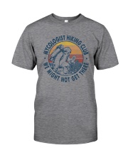 MYCOLOGIST HIKING CLUB VINTAGE Classic T-Shirt front