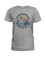 MYCOLOGIST HIKING CLUB VINTAGE Ladies T-Shirt tile