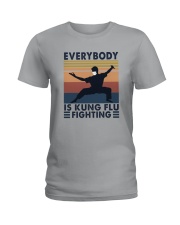 EVERYBODY IS KUNG FLU FIGHTING Ladies T-Shirt tile