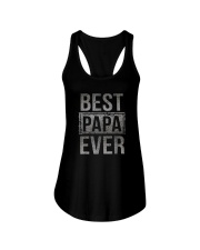 BEST PAPA EVER Ladies Flowy Tank tile