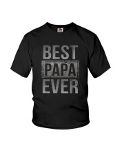 BEST PAPA EVER Youth T-Shirt tile