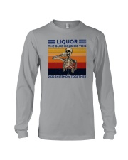 SKULL LIQUOR NOUN VINTAGE Long Sleeve Tee tile