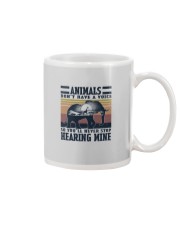 ANIMALS DON'T HAVE A VOICE Mug tile