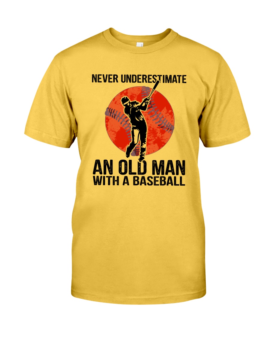 old man baseball Classic T-Shirt