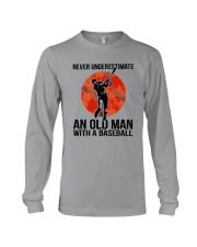 old man baseball Long Sleeve Tee thumbnail