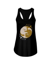YIN YANG CATS SUNFLOWER Ladies Flowy Tank thumbnail