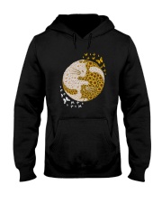 YIN YANG CATS SUNFLOWER Hooded Sweatshirt thumbnail