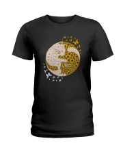 YIN YANG CATS SUNFLOWER Ladies T-Shirt thumbnail