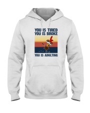 YOU IS ADULTING Hooded Sweatshirt tile