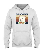 OK BOOMER CAT MEME Hooded Sweatshirt tile