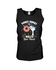 DONUT FORGET TO WASH YOUR HANDS Unisex Tank thumbnail