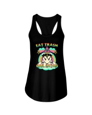 EAT TRASH HAIL SATAN Ladies Flowy Tank thumbnail