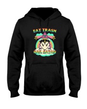 EAT TRASH HAIL SATAN Hooded Sweatshirt thumbnail