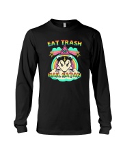 EAT TRASH HAIL SATAN Long Sleeve Tee thumbnail