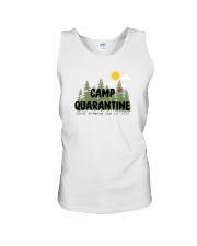 CAMP QUARANTINE SOCIAL DISTANCING CLUB SINCE 2020 Unisex Tank tile