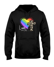 LOVE NEVER FAILS Hooded Sweatshirt thumbnail