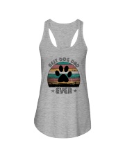 BEST DOG DAD EVER Ladies Flowy Tank tile