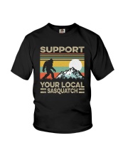 SUPPORT YOUR LOCAL SASQUATCH Youth T-Shirt thumbnail