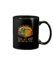 AND INTO THE GARDEN I GO Mug tile