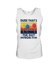 DUDE THAT'S THE GUY FROM IT 1 Unisex Tank tile