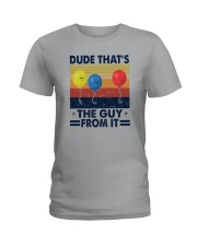 DUDE THAT'S THE GUY FROM IT 1 Ladies T-Shirt tile