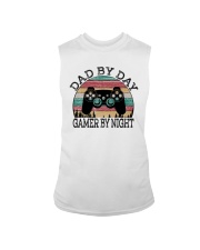 DAD BY DAY GAMER BY NIGHT Sleeveless Tee tile
