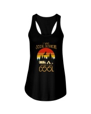 I WAS SOCIAL DISTANCING BEFORE IT WAS COOL CAMP Ladies Flowy Tank thumbnail