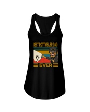 BEST Rottweiler DAD EVER Ladies Flowy Tank thumbnail