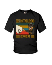 BEST Rottweiler DAD EVER Youth T-Shirt thumbnail