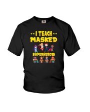 I TRAIN MASKED SUPERHEROES Youth T-Shirt tile