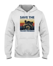 SAVE THE TRASH PANDAS Hooded Sweatshirt tile