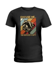 EXCUSE ME RACCOON Ladies T-Shirt tile