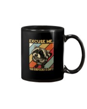 EXCUSE ME RACCOON Mug tile