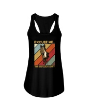 EXCUSE ME HORSE Ladies Flowy Tank tile