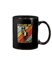 EXCUSE ME HORSE Mug tile
