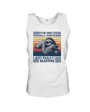 I JUST REALLY LIKE SLOTHS Unisex Tank tile