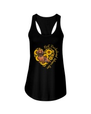 BEST DACHSHUND MAMA EVER Ladies Flowy Tank thumbnail
